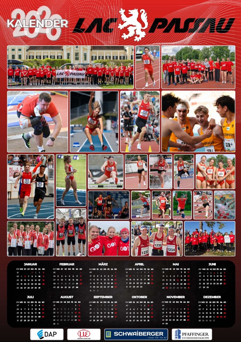 LAC Kalender 2026