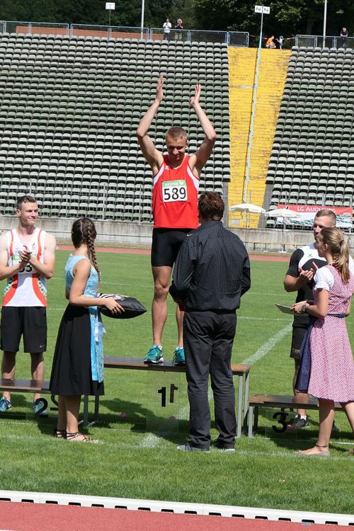 22./23.07.2017: Bayerische Leichtathletik-Meisterschaften in Augsburg