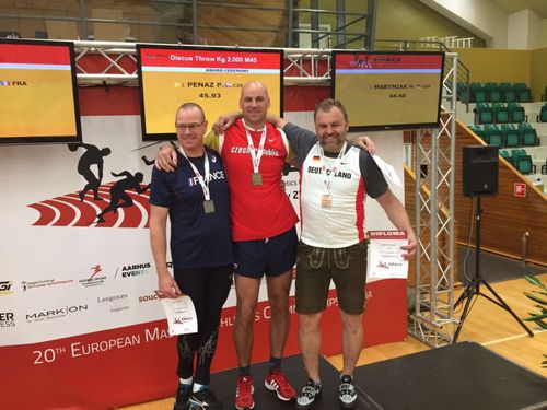 27.07.-6.08.2017: European-Masters-Athletics-Championships in Aarhus (Dänemark)