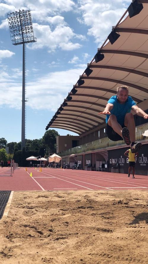 21.05.2019: Maximilian Entholzner im Trainingslager in Belek (Türkei)