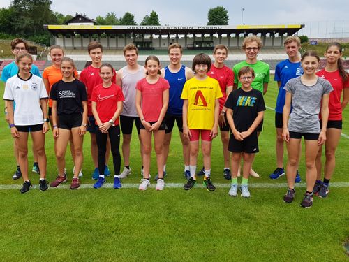 27.07.2019: Acht-Uhr-Morgen-Training im Dreiflüssestadion