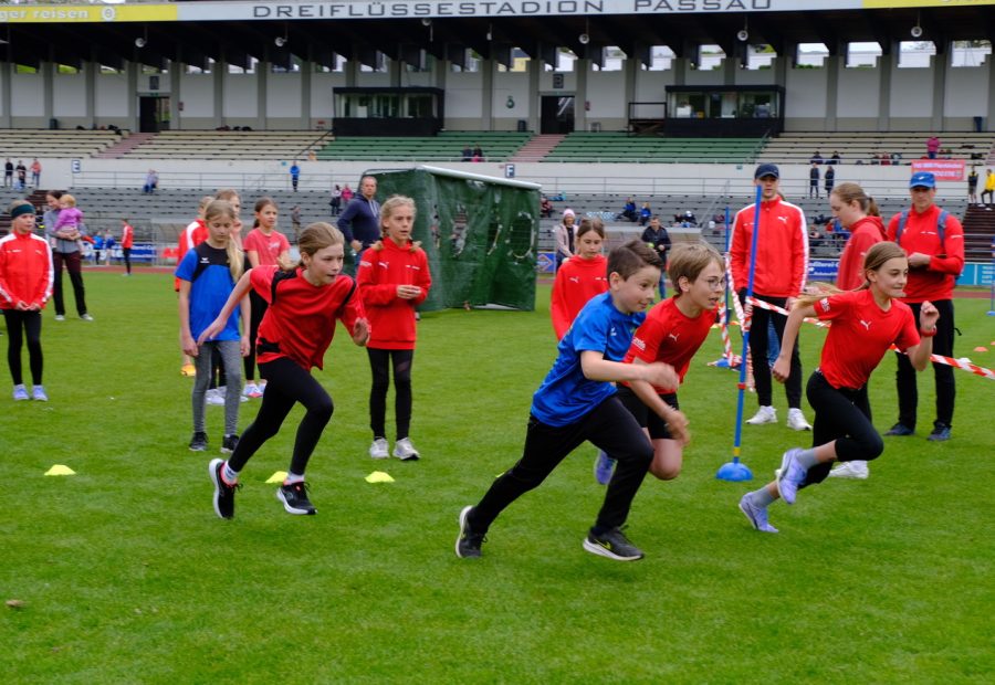 30.04.2023: Frühjahrssportfest im Dreiflüssestadion