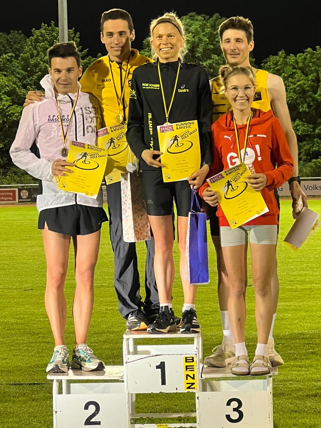 05.06.2026: „Running & Music Meets Pole Vault“ in Weinstadt
